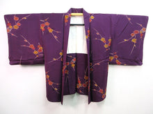 Load image into Gallery viewer, Haori Jacket   Purple    Plum blossom Branch   #74
