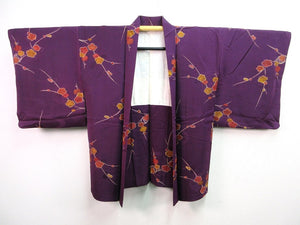 Haori Jacket   Purple    Plum blossom Branch   #74