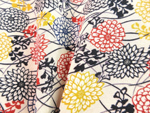 Load image into Gallery viewer, Haori Jacket  Cream White    Chrysanthemum    #98
