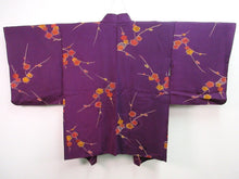 Load image into Gallery viewer, Haori Jacket   Purple    Plum blossom Branch   #74
