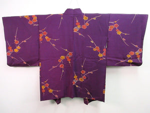 Haori Jacket   Purple    Plum blossom Branch   #74
