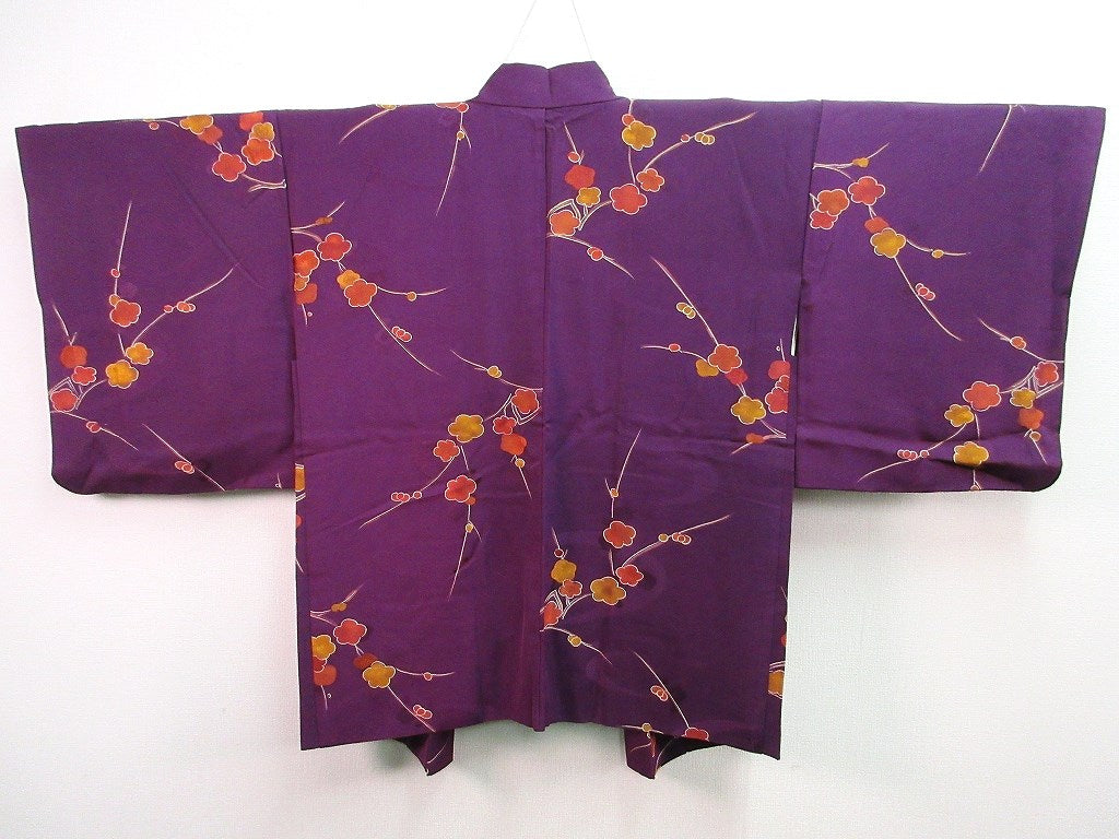 Haori Jacket   Purple    Plum blossom Branch   #74