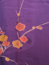 Load image into Gallery viewer, Haori Jacket   Purple    Plum blossom Branch   #74
