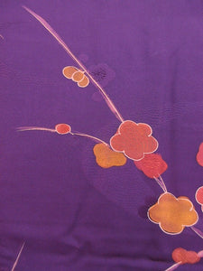 Haori Jacket   Purple    Plum blossom Branch   #74