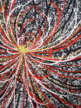 Load image into Gallery viewer, Haori Jacket   Black White  Full Bloom Chrysanthemum Rinzu   #63
