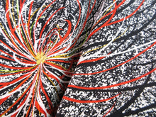 Load image into Gallery viewer, Haori Jacket   Black White  Full Bloom Chrysanthemum Rinzu   #63
