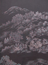 Load image into Gallery viewer, Haori Jacket Vintage(1950-1980)  Black    Flower    #100
