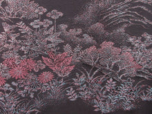 Load image into Gallery viewer, Haori Jacket Vintage(1950-1980)  Black    Flower    #100
