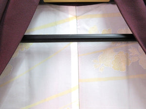 Haori Jacket   Maroon    Rinzu Flower   #106
