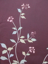 Load image into Gallery viewer, Haori Jacket   Maroon    Rinzu Flower   #106
